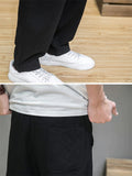 Men Elastic Waist Casual Loose Pants