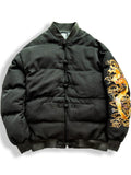 yogachicshops Ancient Chinese Dragon Printed Winter Coat