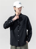 Fashion Stand Collar Buttons-Up Shirts