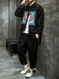 Oversize New Chinese Style Winter Men's Outfits