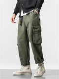 Japanese Style Oversized Cargo Pants for Men