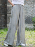 Women's Silk Soft Comfy Silk Floor-Length Pants