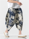 Floral Cropped Pants Fashion Bloomers