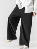 Men's Casual Comfy Wide Leg Loose Linen Pants