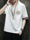 Hanfu Embroidered Loose New Design Men's Shirts