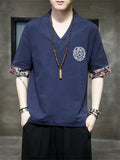 Hanfu Embroidered Loose New Design Men's Shirts